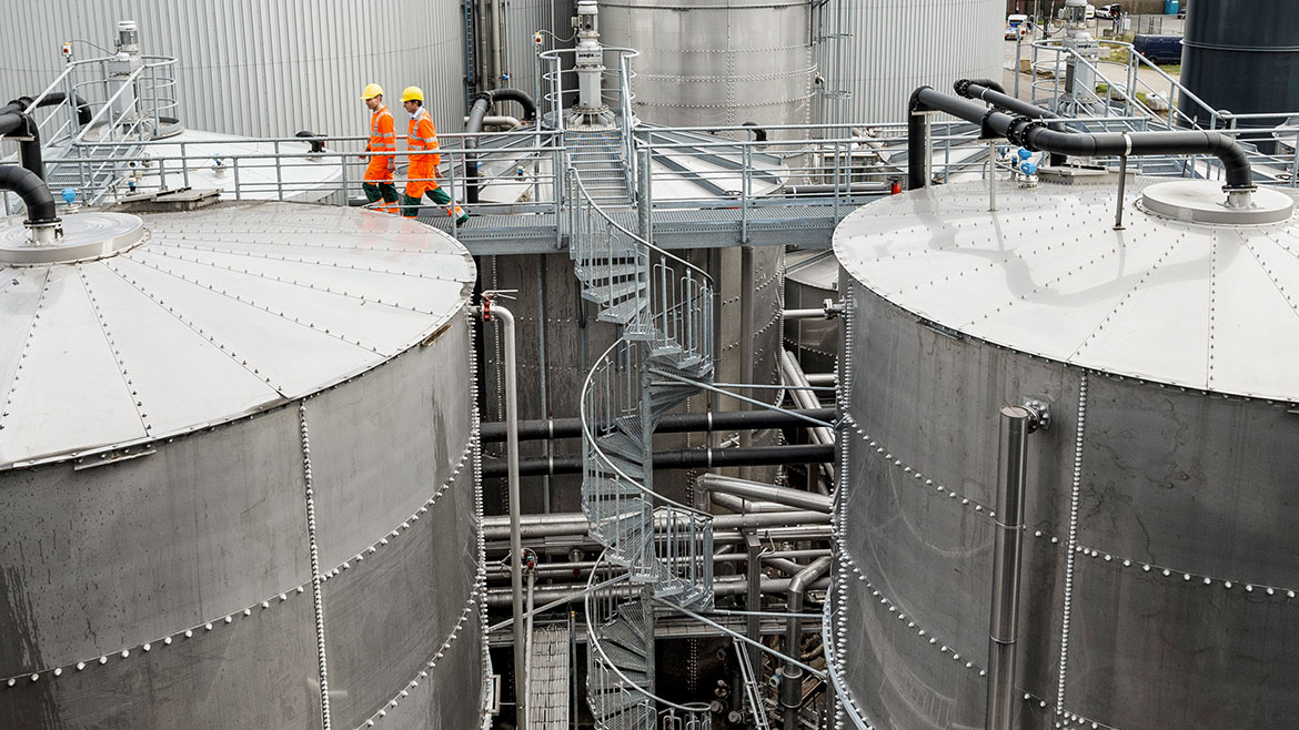 Biofuels in de Amsterdamse haven