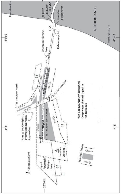 Approaches IJmuiden