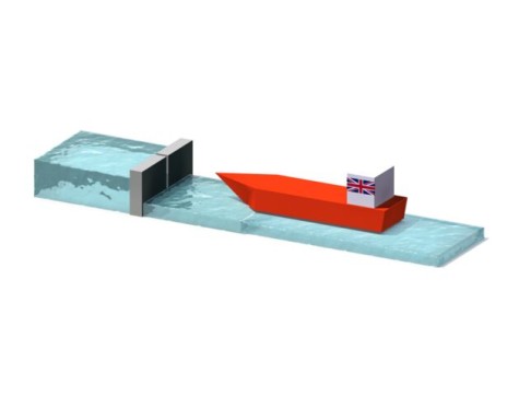 baken zeesluis IJmuiden