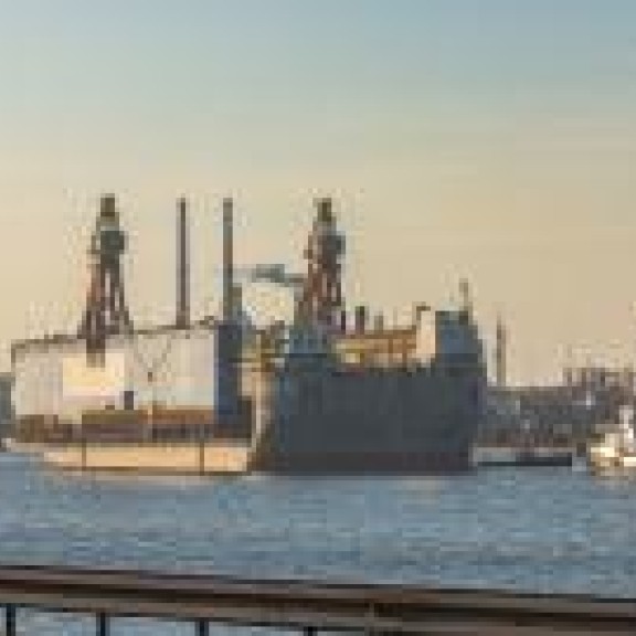 Havenbeeld Amsterdamse haven