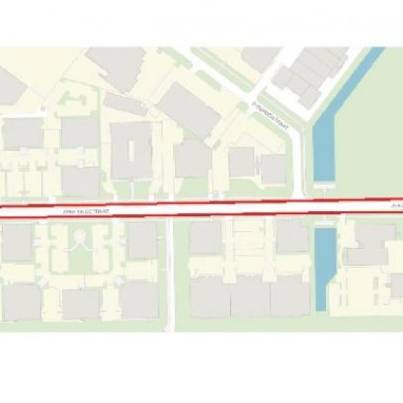 Kaartje Zekeringstraat Amsterdam ivm werkzaamheden mei 2020