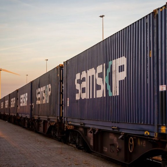 Samskip lijndienst spoor