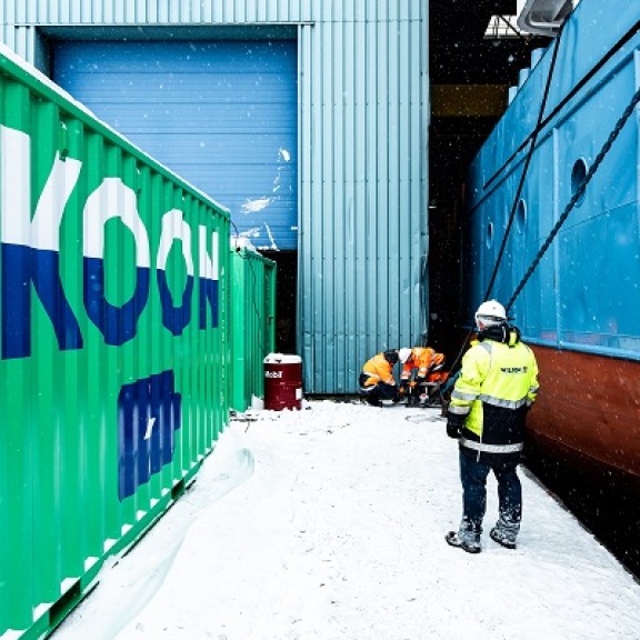 Walstroom voor zeeschepen