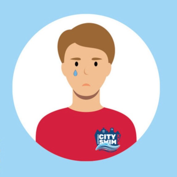 City Swim man 