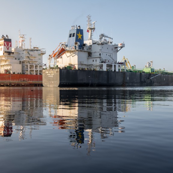 Schepen in de Amsterdamse haven