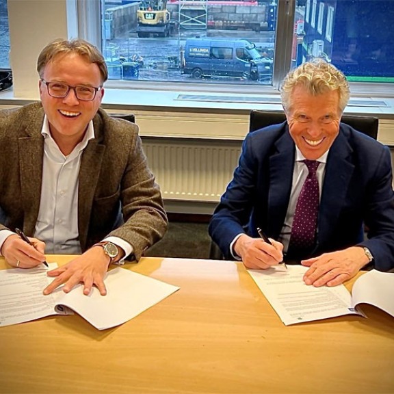 HES cement ondertekening