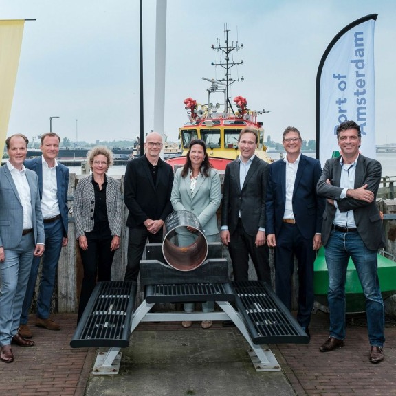 Ondertekening waterstofnetwerk Amsterdam