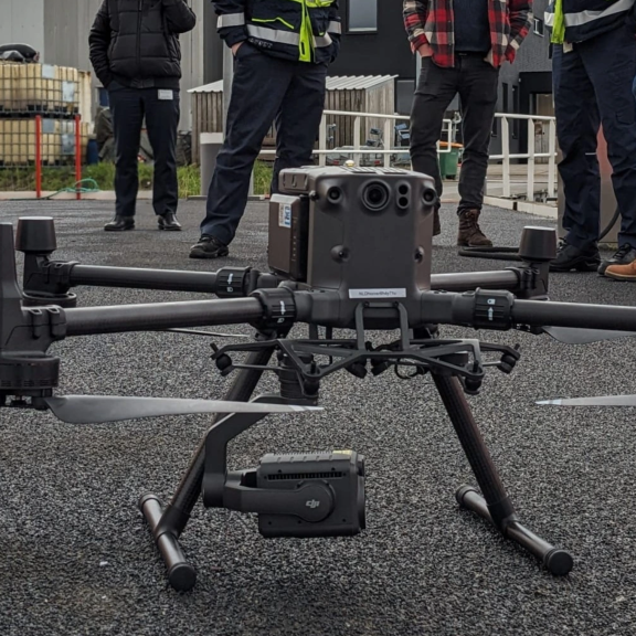 Drones in de haven
