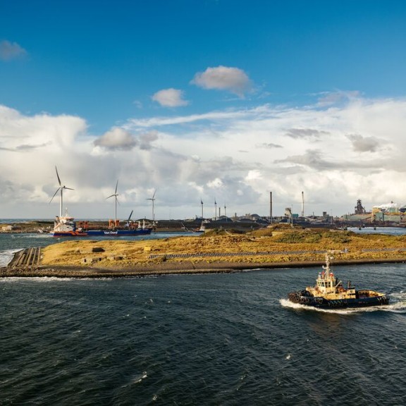 wind vanaf zee naar noord holland