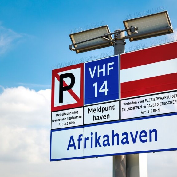 Afrikahaven bord