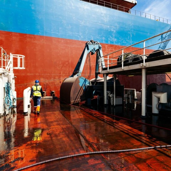 Zeevarende schip walverlof
