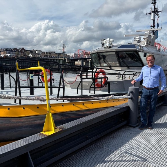 Loodswezen voorzitter gespiegeld