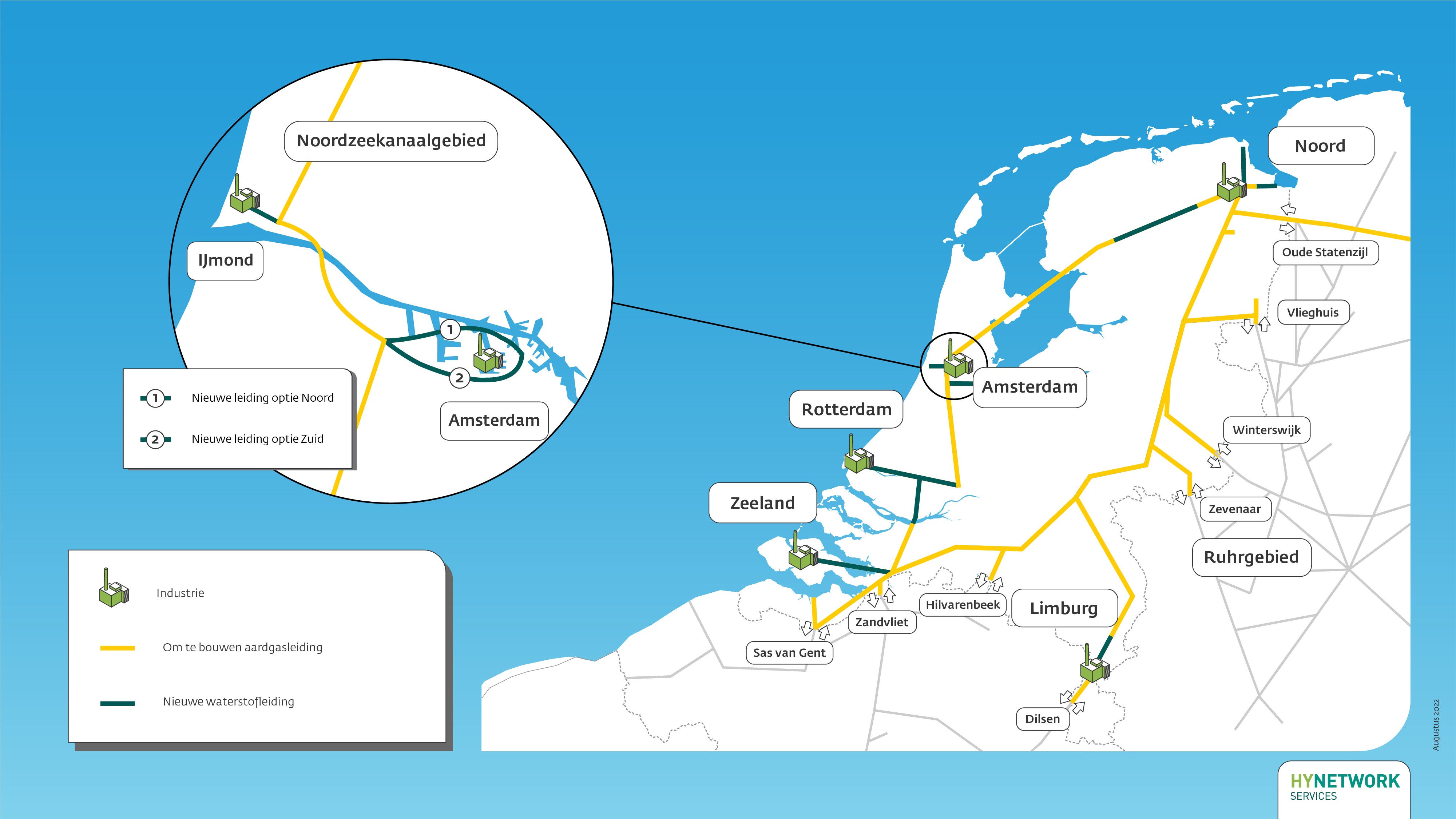 Kaart_Hynetwork-Waterstofnetwerk-Noordzeekanaal