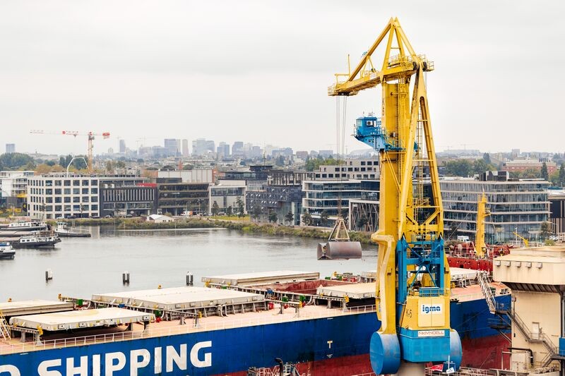 droge bulk lading amsterdam