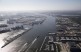 Luchtfoto Amsterdamse haven
