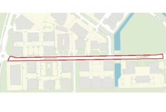 Kaartje Zekeringstraat Amsterdam ivm werkzaamheden mei 2020