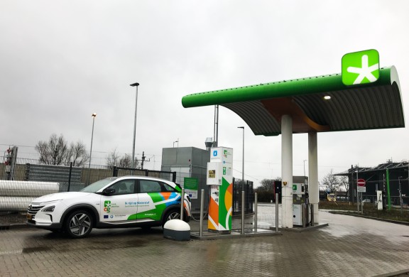 Waterstoftankstation van OrangeGas