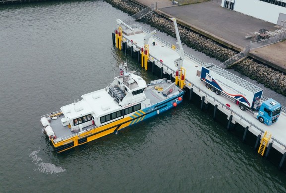 Waterstof bunkeren IJmuiden