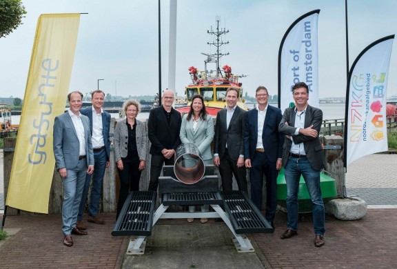 Ondertekening waterstofnetwerk Amsterdam