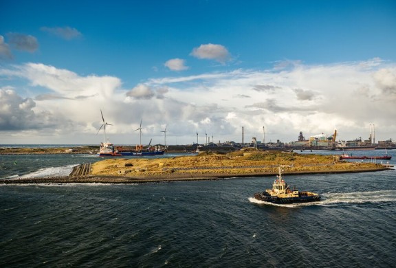 wind vanaf zee naar noord holland