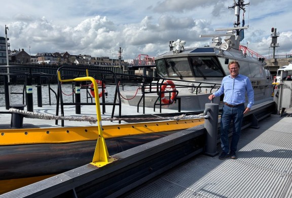 Loodswezen voorzitter gespiegeld