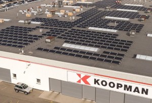 Zonnepanelen in de Amsterdamse haven