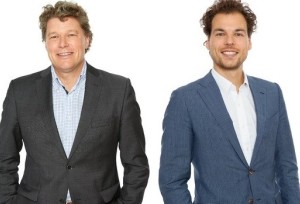 Koen Overtoom en Alexander Kousbroek