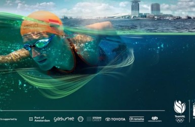 Olympische watersporters promoten waterstof
