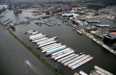 Poseidon tracking duwbakken amsterdam
