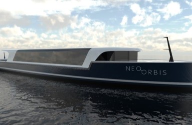 Neo Orbis waterstofschip haven amsterdam