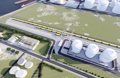 GPS expands with rail track ethanol storage tanks | Port of Amsterdam