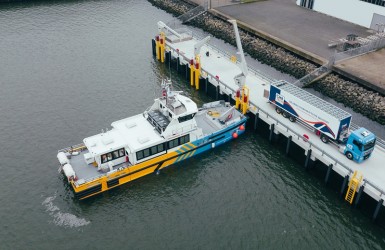 Waterstof bunkeren IJmuiden