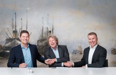 Ondertekening MoU Hydrogenious Port of Amsterdam Evos