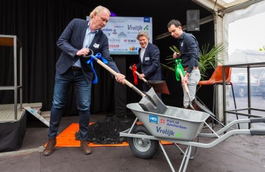 Nieuwe loods HES Bulk Terminal Amsterdam