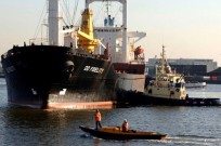 Havenbeeld bij Waterland terminal ivm Nautische Verklaring