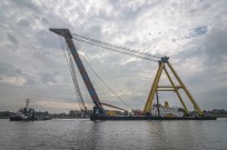 Kraan HEBO Maritiem Amsterdam