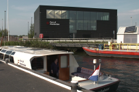 Amsterdamse haven waterstof schepen
