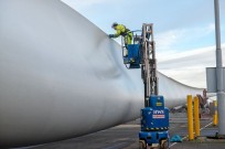 Windturbine bij TMA Logistics