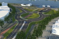 visualisatie fietstunnel