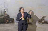 uitreiking medaille Ellen Ruhotas