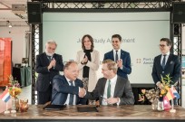 Ontwikkeling groene waterstofcorridor Amsterdam Bilbao