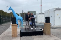 Reinoud Botman (Port of Amsterdam), Kevin Dijkers (GIGA Storage)